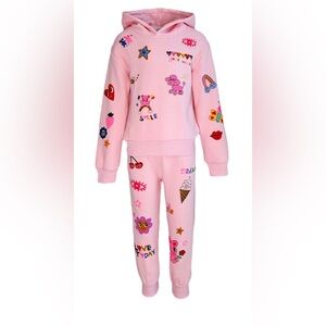 Lola + The Boys
Pink Kids Jogger Set
